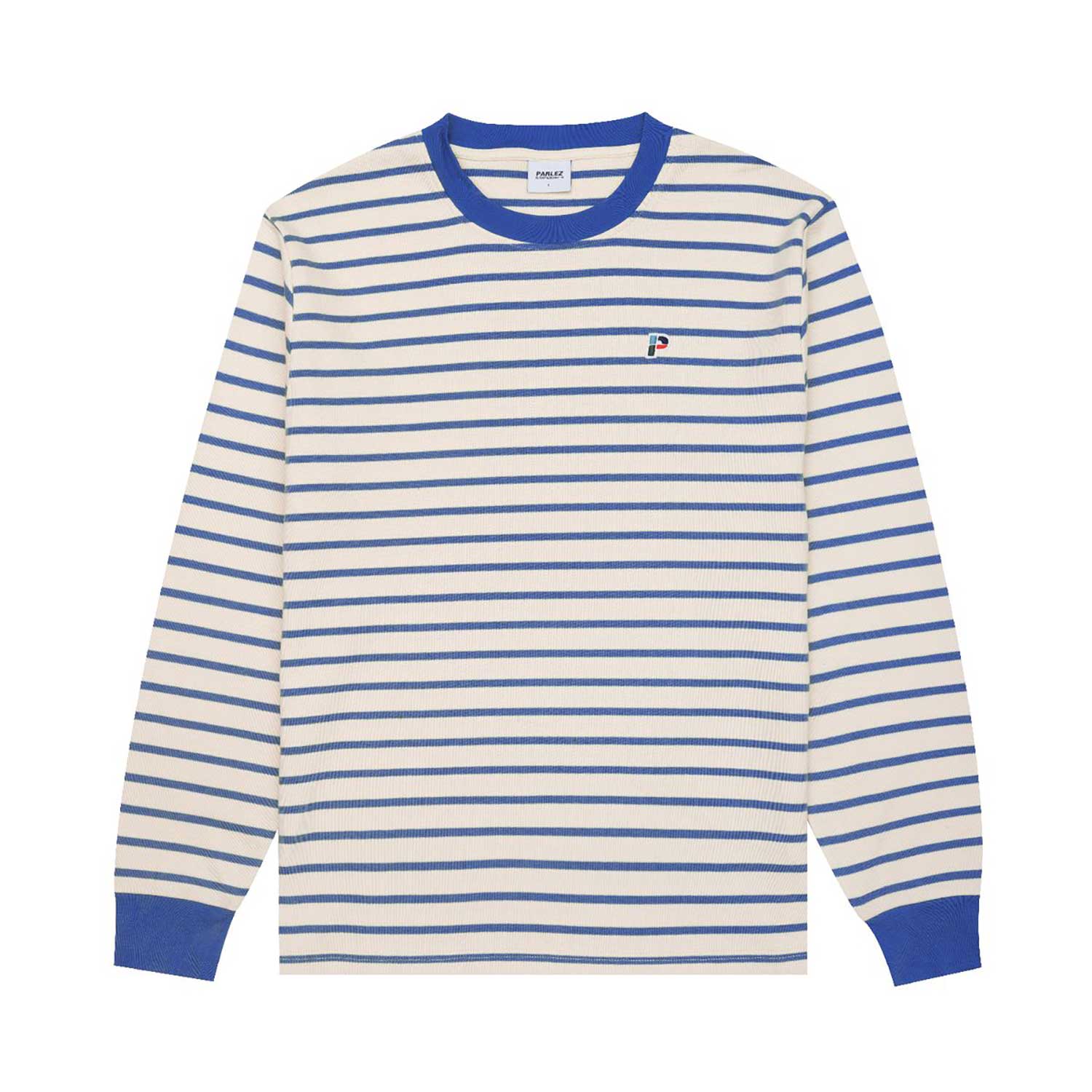 Parlez Shore Yd Ls Crew Azure - azure XXL