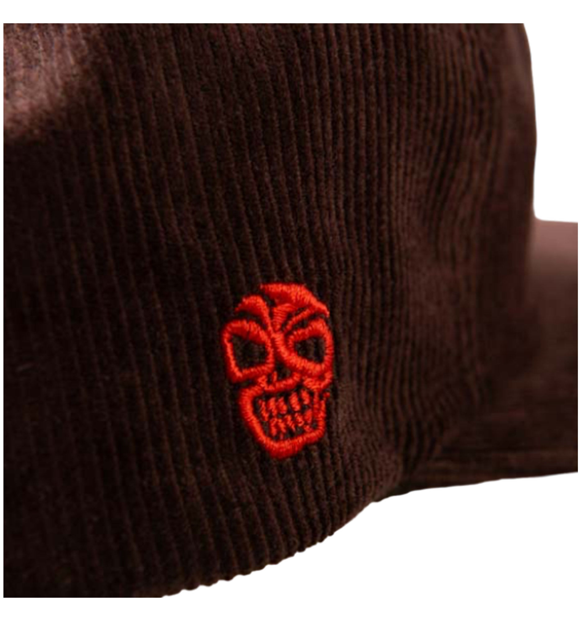 DEATHWISH Cap STOMP Cord Snapback, brown DEATHWISH Cap STOMP Cord Snapback, brown