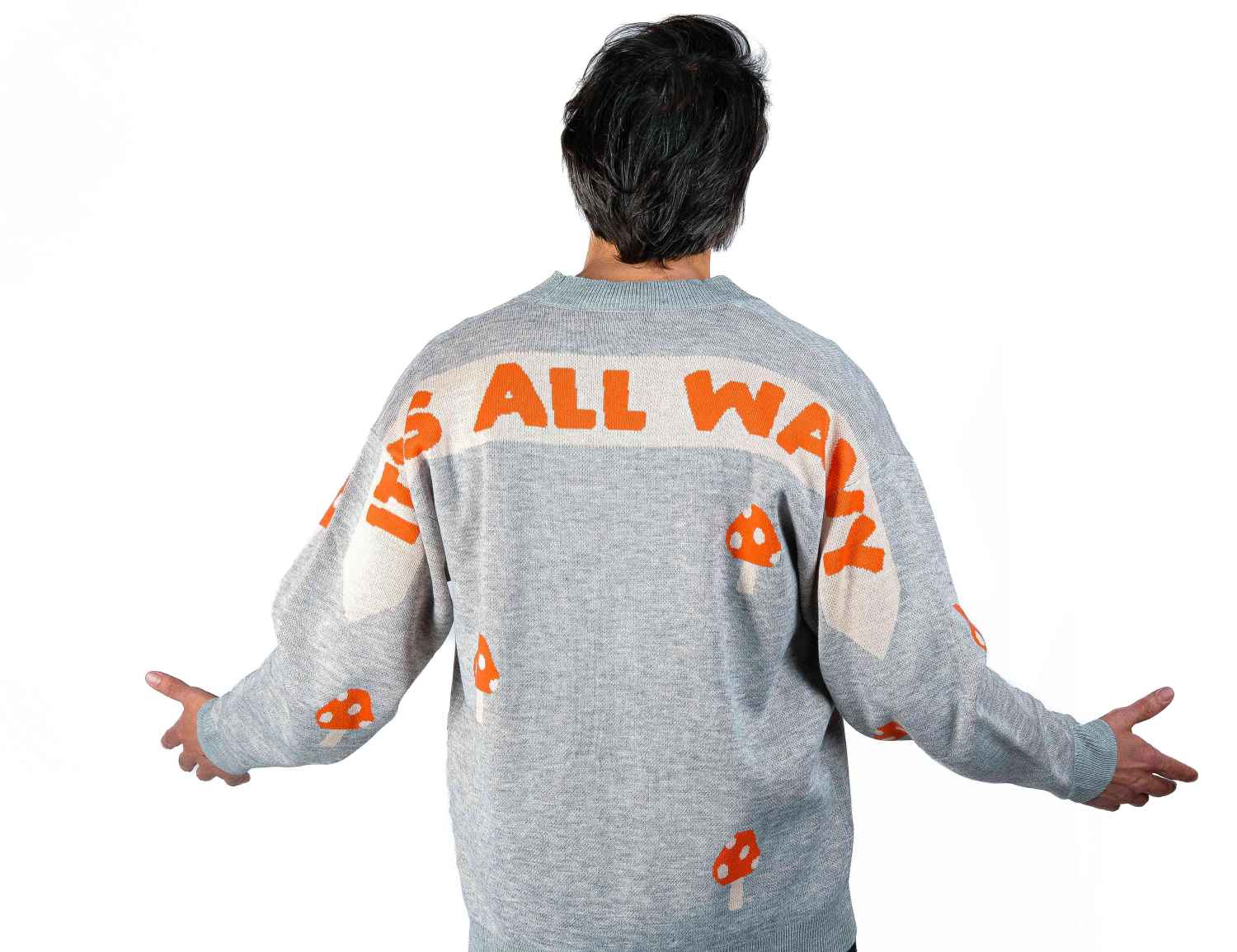 The Dudes All Wavy Cardigan - Silver Grey The Dudes All Wavy Cardigan - Silver Grey XXL