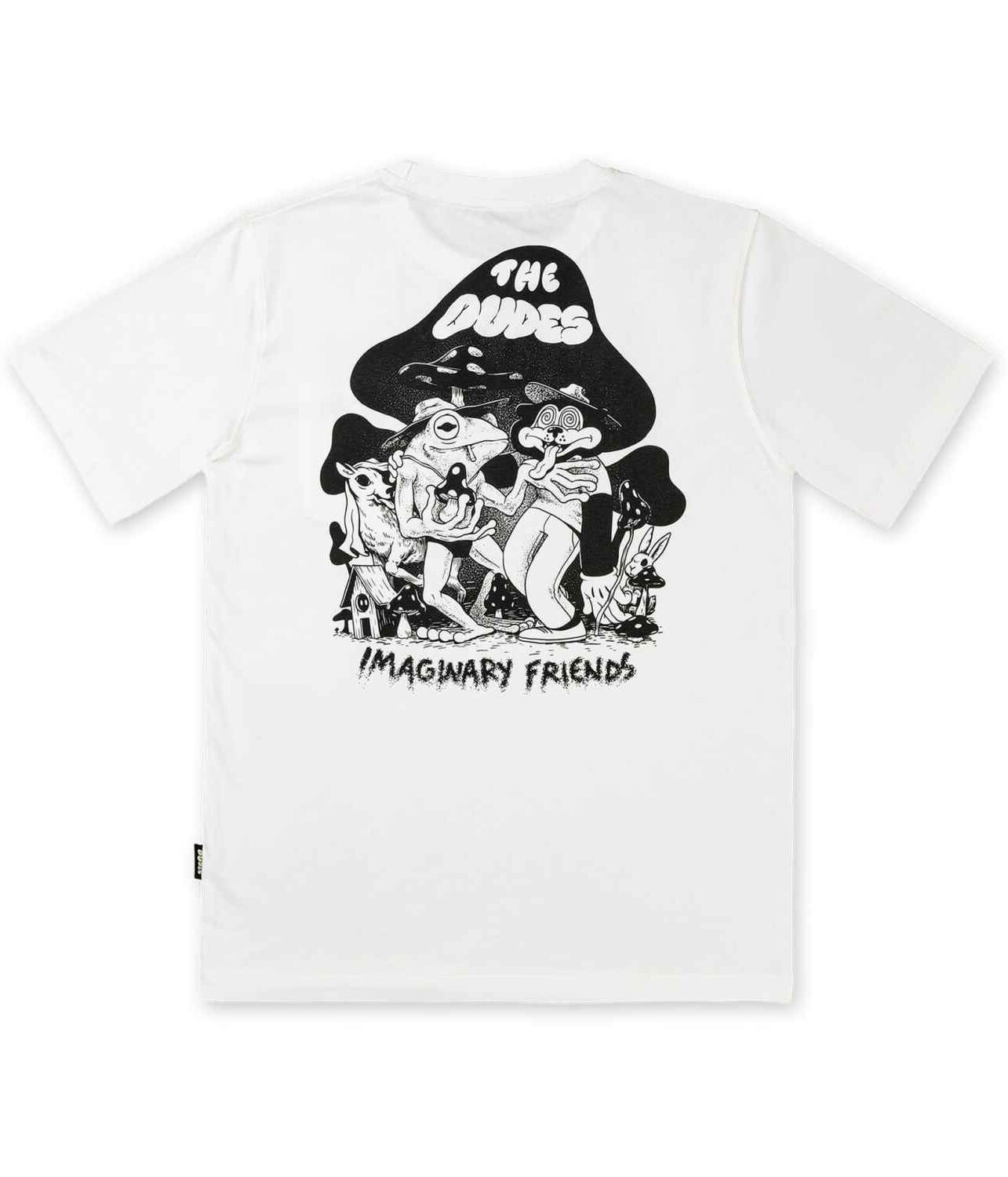 The Dudes Imaginary Friends T-Shirt - off-white XXXL
