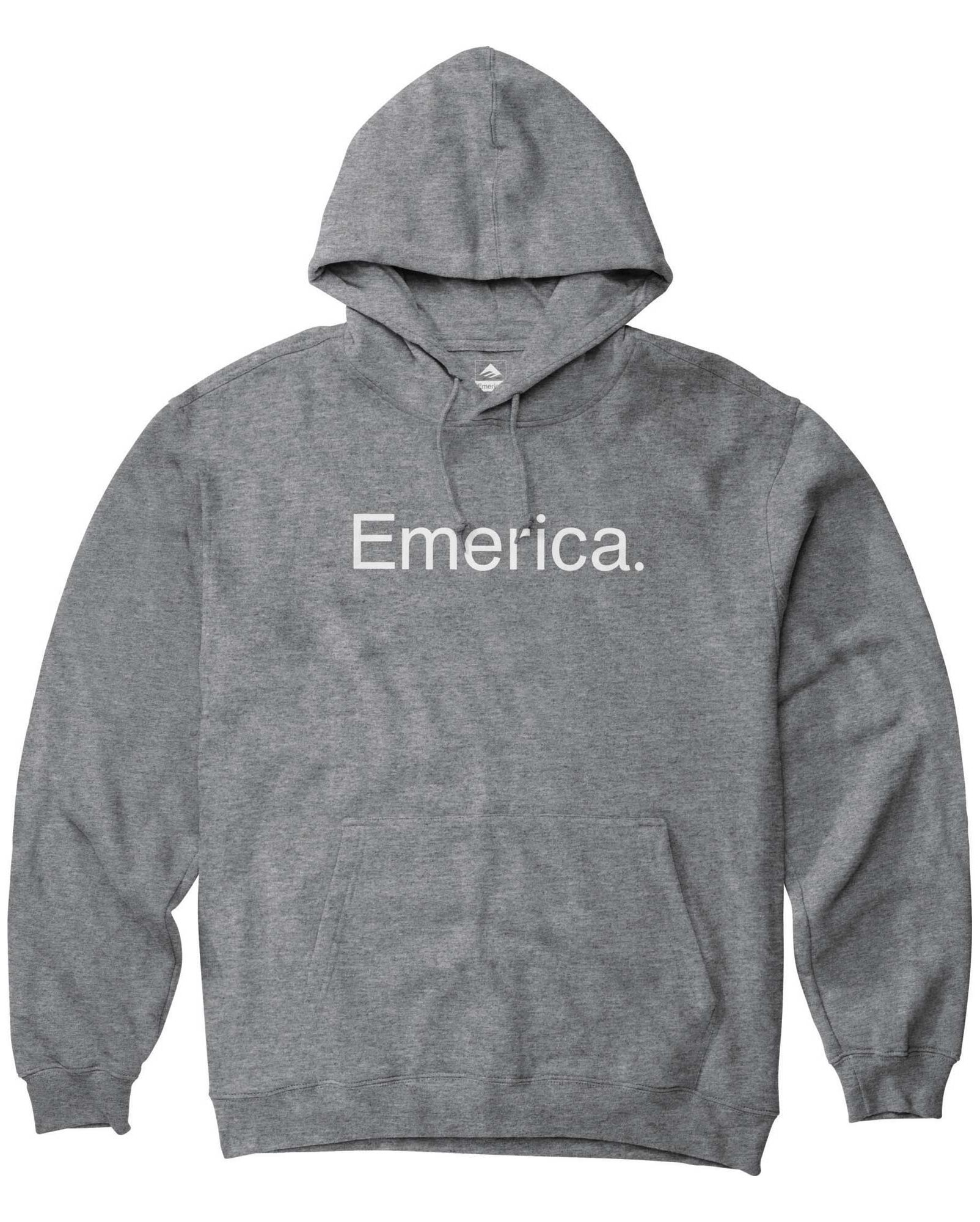 EMERICA Sweat PURE LOGO HOODIE charcoal/heather EMERICA Sweat PURE LOGO HOODIE, charcoal/heather L