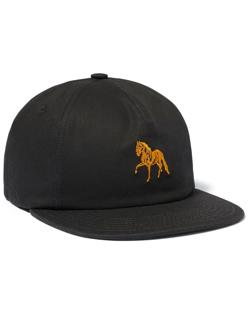 HUF Small Horse Snapback - black HUF Small Horse Snapback - black