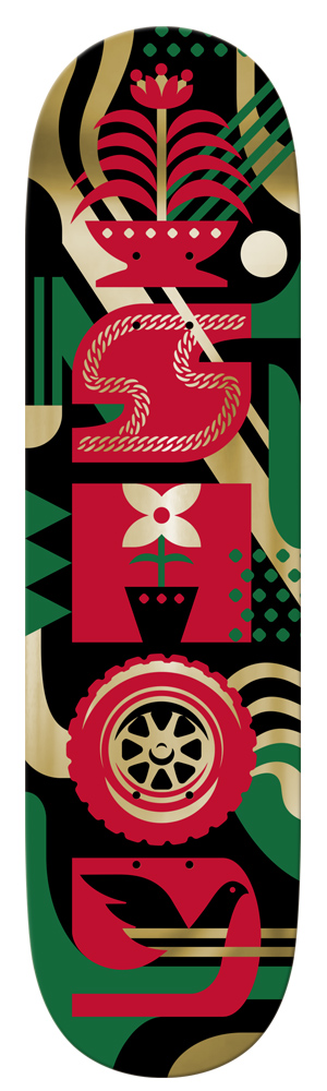 Real Skateboard Deck Wair Canopy 8,06 Real Skateboard Deck Wair Canopy 8,06