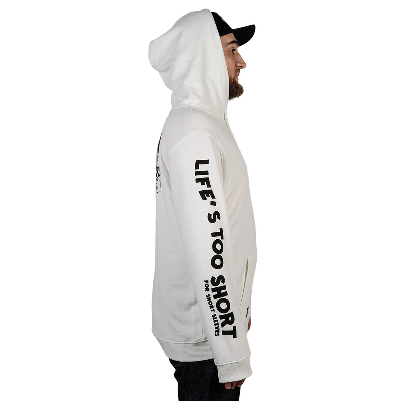 The Dudes Helles In Hell Hoody - off-white XXXL