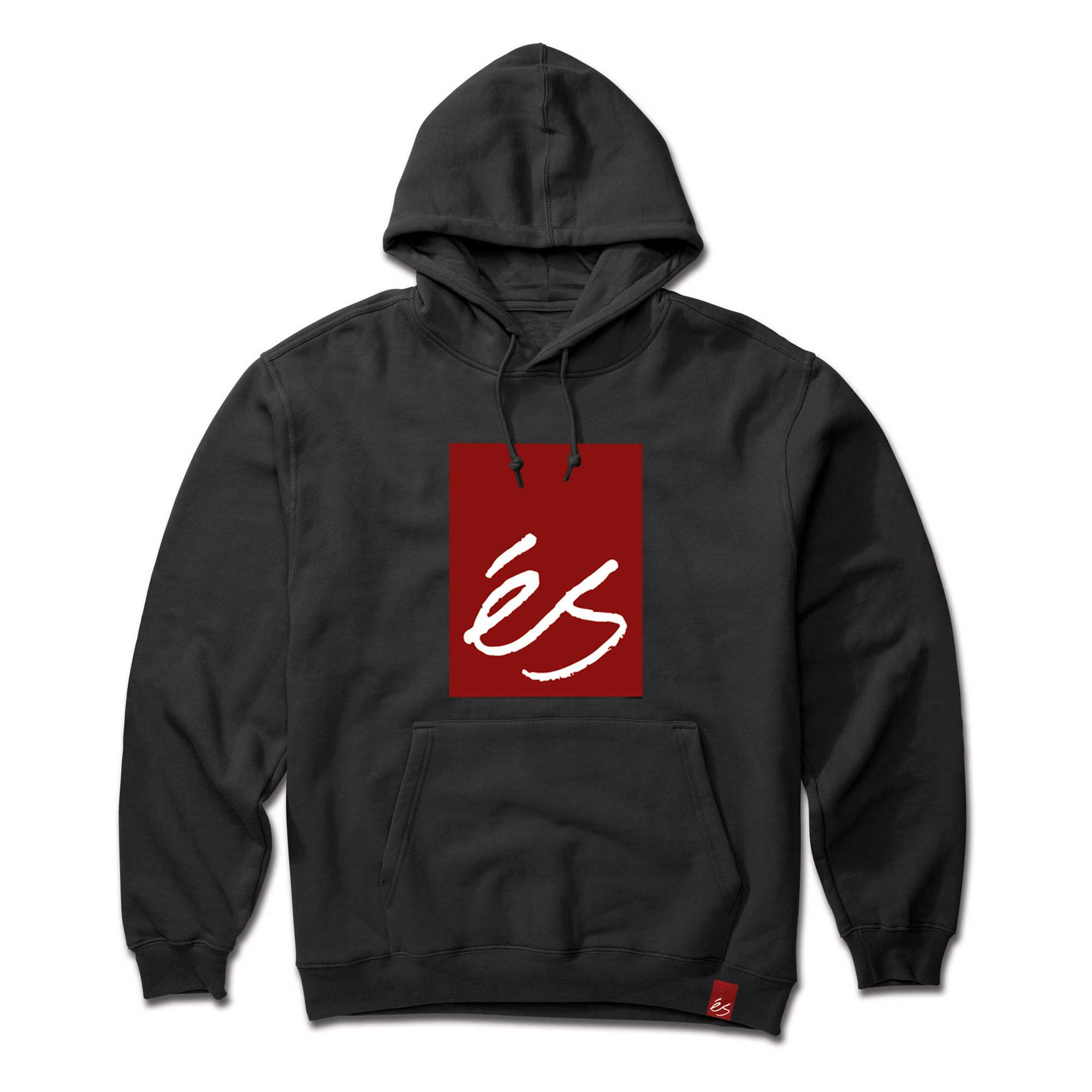 eS SKB Sweat MAIN BLOCK 1 HOODIE (large dark) black