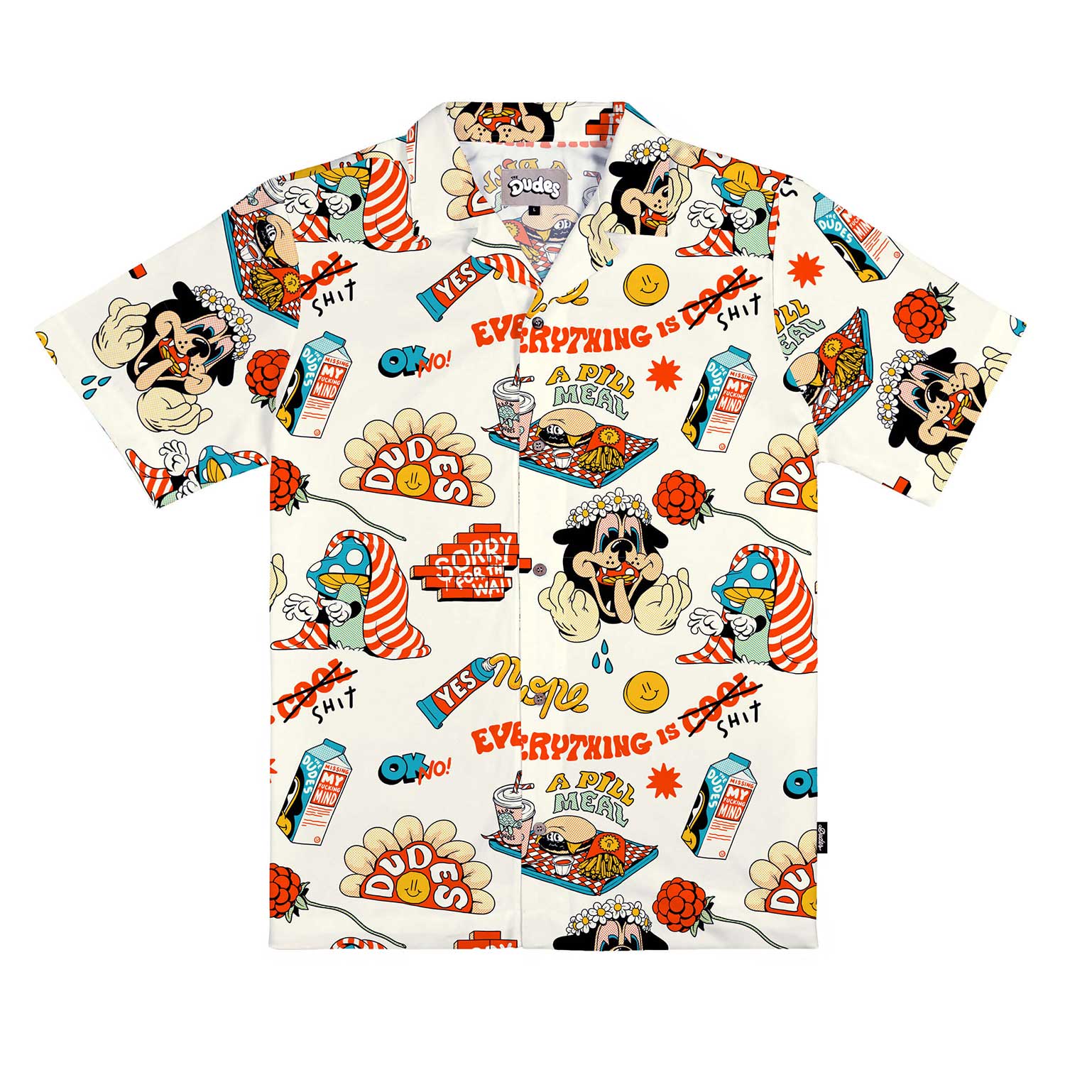 The Dudes A Pill Meal Hawaiian Shirt - multicolor XXXL