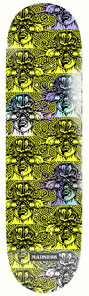 Madness Skateboard Deck Repeat Offender R7 8,50