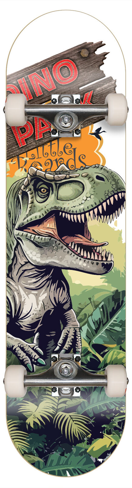 Little Boards Kinder Skateboard Dino Park 7.3 Little Boards Kinder Skateboard Dino Park 7.3