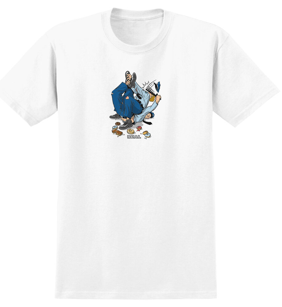 T-Shirt Real Double Duty White XL