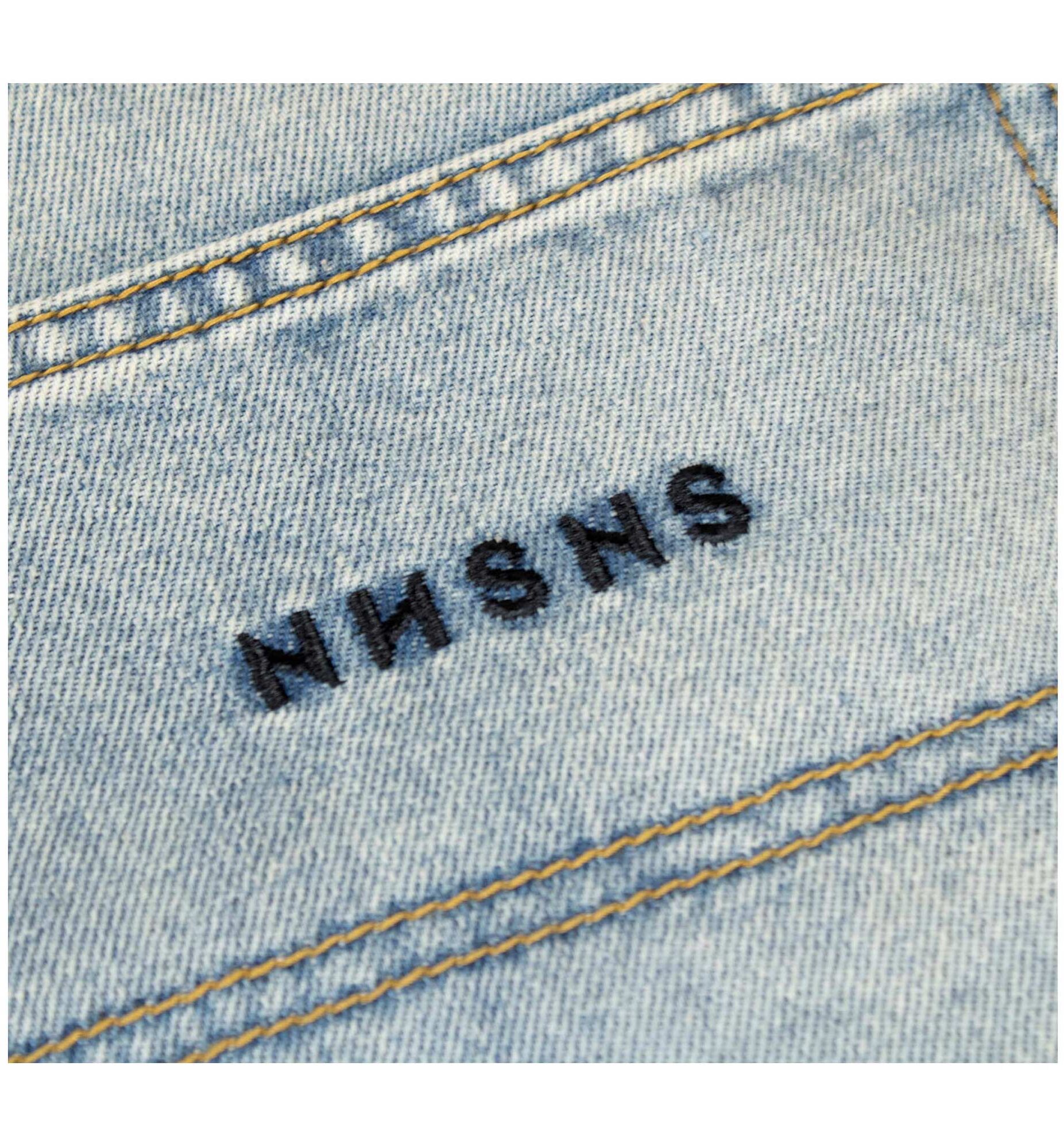 NNSNS Pant Short BIGGERFOOT JORT, pale denim 30