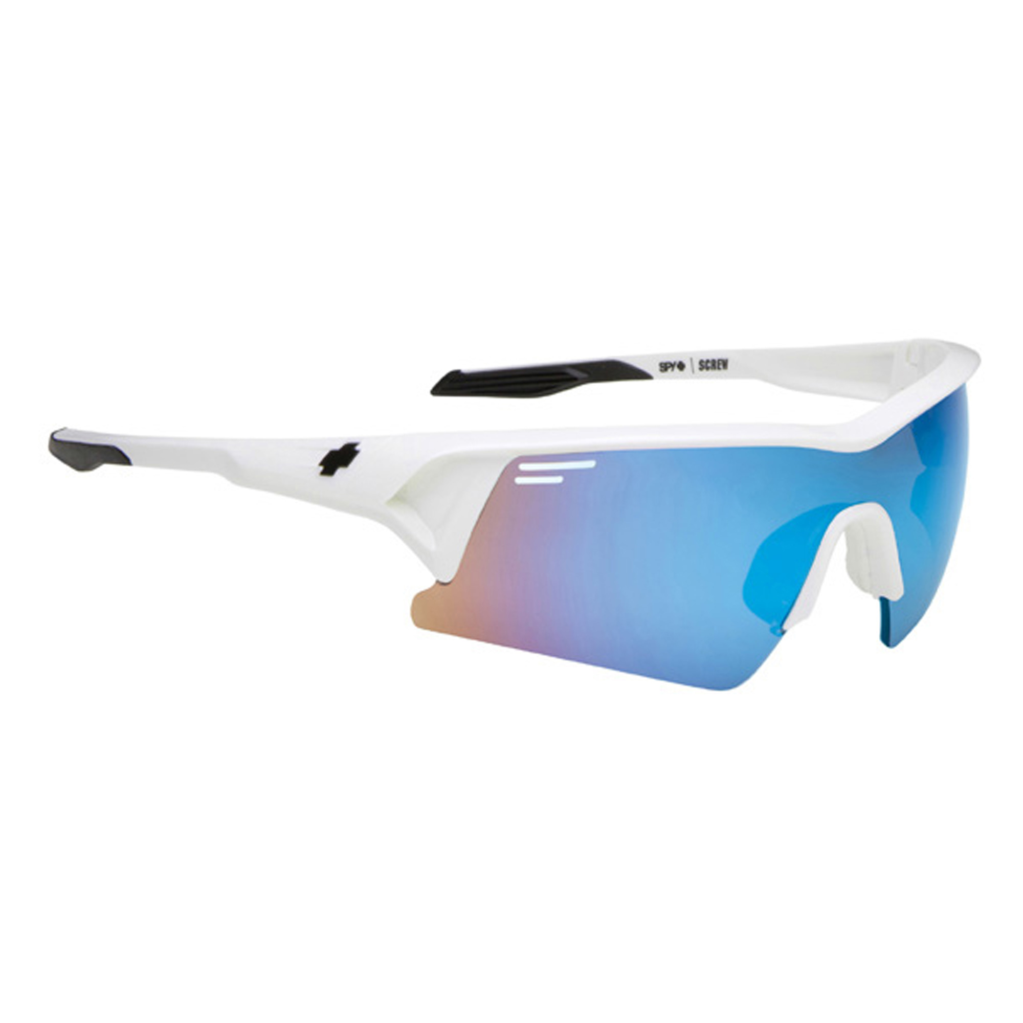 SPY Sunglasses SCREW OVER, WHITE - BRONZE w/ BLUE SPECTRA SPY Sunglasses SCREW OVER, WHITE - BRONZE w/ BLUE SPECTRA