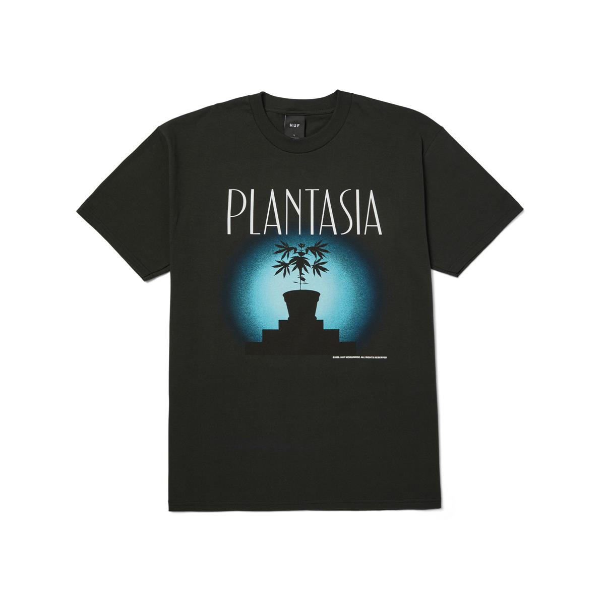 HUF Plantasia T-Shirt - vintage black HUF Plantasia T-Shirt - vintage black XXL