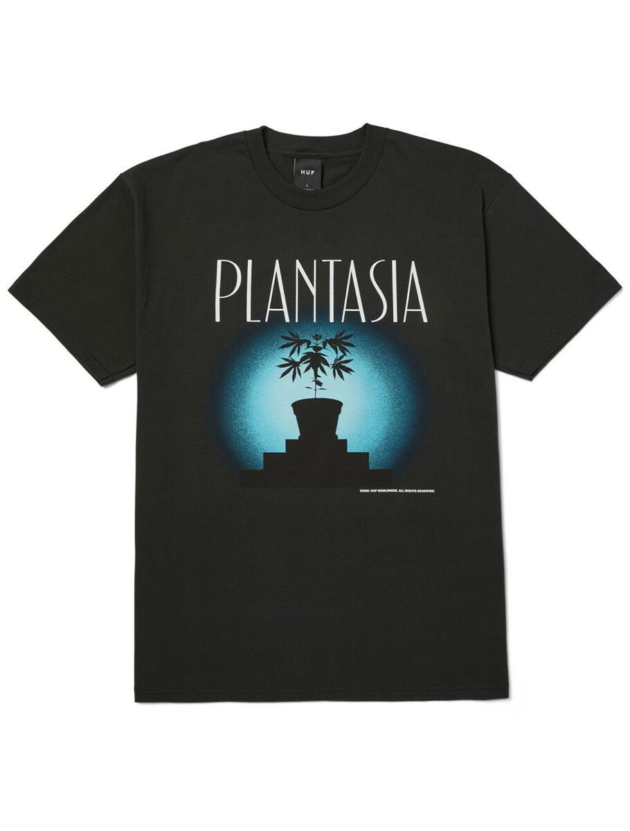 HUF Plantasia T-Shirt - vintage black HUF Plantasia T-Shirt - vintage black XXL