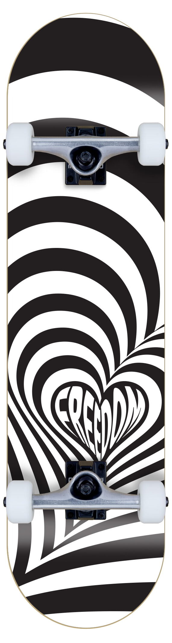 Freedom complete Skateboard Hypnolove black