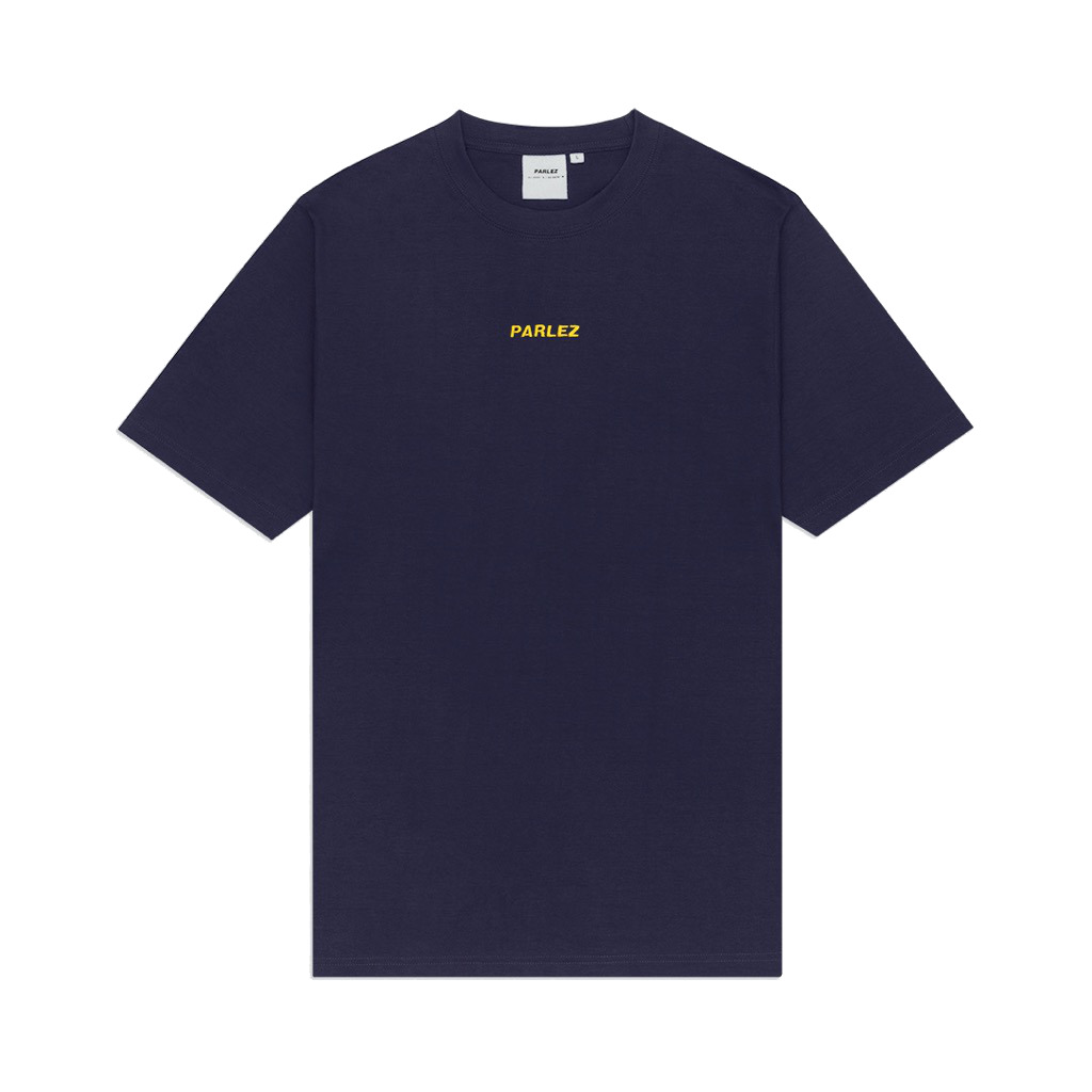 Parlez Ladsun T-Shirt - navy x yellow S