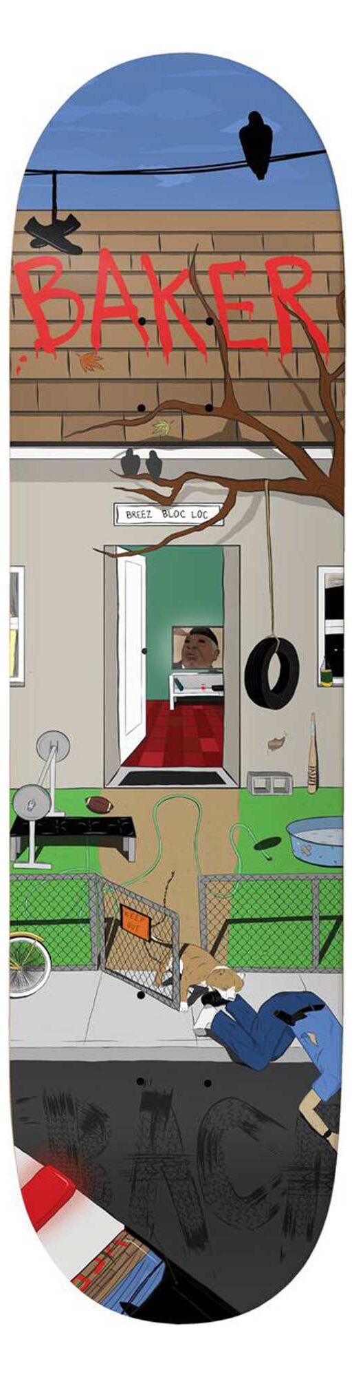 BAKER Deck PIGEON VIEW SB 8.25, xassorted 8.2 BAKER Deck PIGEON VIEW SB 8.25, xassorted 8.2