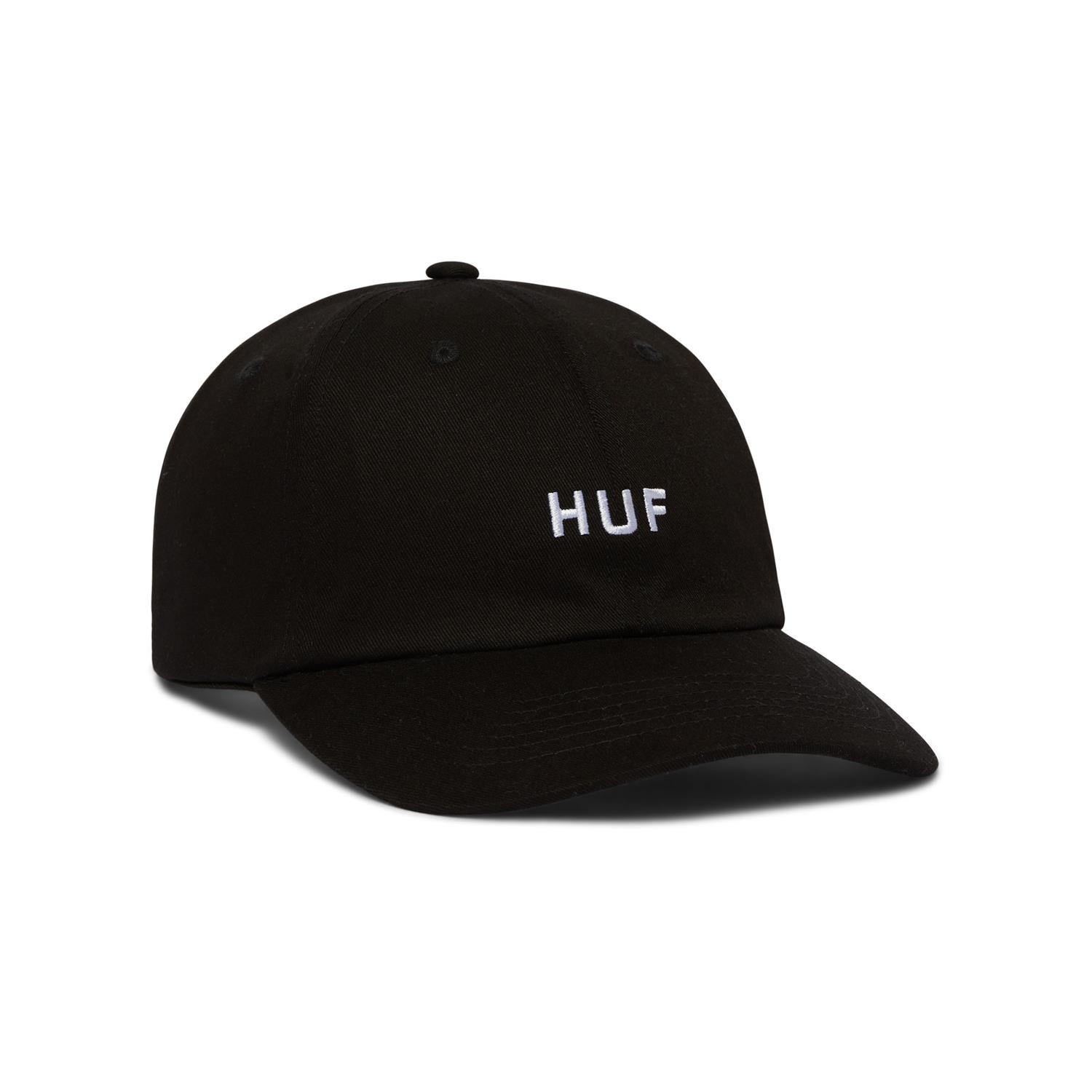 HUF Set OG 6 Panel Cap - black HUF Set OG 6 Panel Cap - black