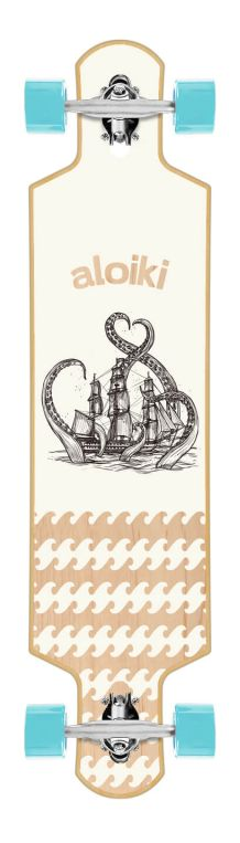 Aloiki Victory FS Drop Komplett-Longboard 9.6