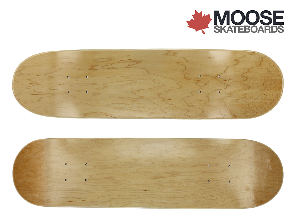 Moose Blank Skateboard Deck Mid 7.125
