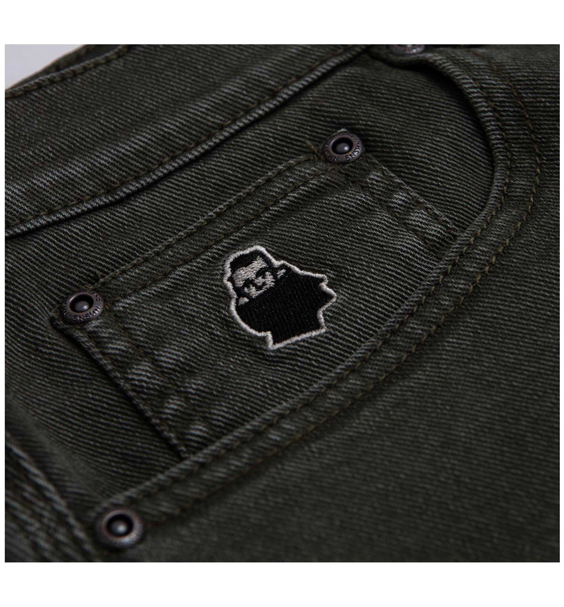 NNSNS Pant BIGGERFOOT SUPERSTRETCH CANVAS forest green NNSNS Pant BIGGERFOOT SUPERSTRETCH CANVAS, forest green 34/32