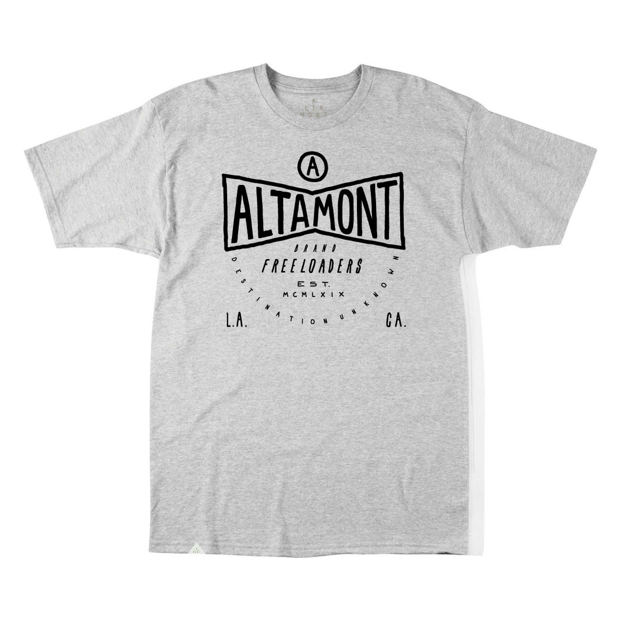 ALTAMONT T-Shirt FREE DESTINATION S/S, grey/heather S