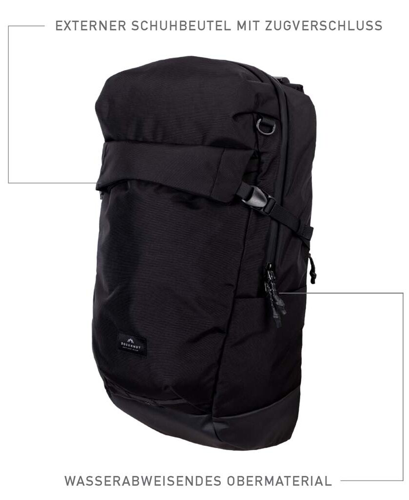 Doughnut Astir Rucksack - black Doughnut Astir Rucksack - black