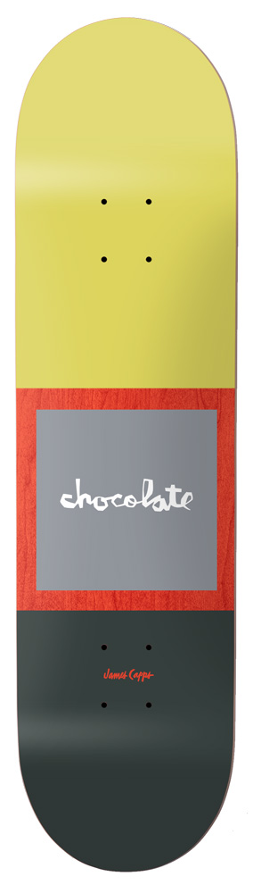 Chocolate Skateboard Deck Capps OG Square 8,50