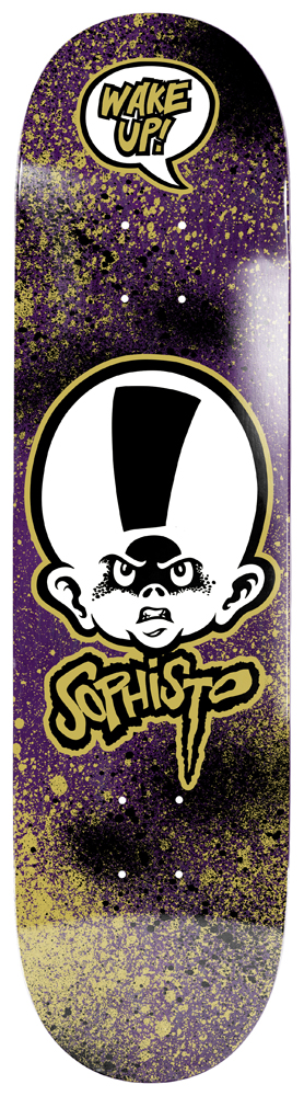 Heritage Skateboard Deck ZS Head Logo 8,00