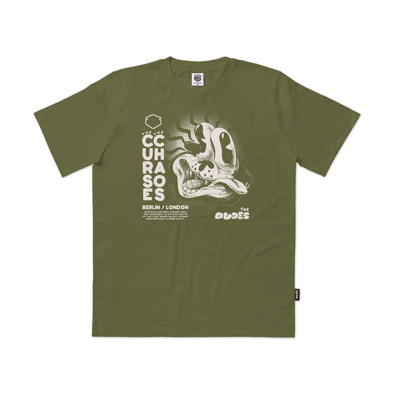 The Dudes Cursed Seasonal T-Shirt - mayfly