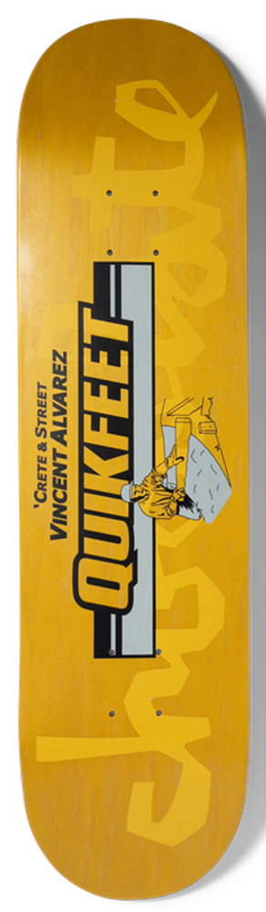 Chocolate Skateboard Deck Alvarez Crete & Street 8,25