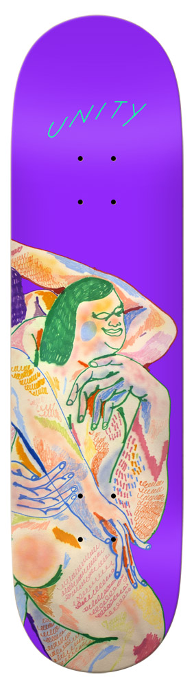 Unity Skateboard Deck Team Hands 8,50 Unity Skateboard Deck Team Hands 8,50