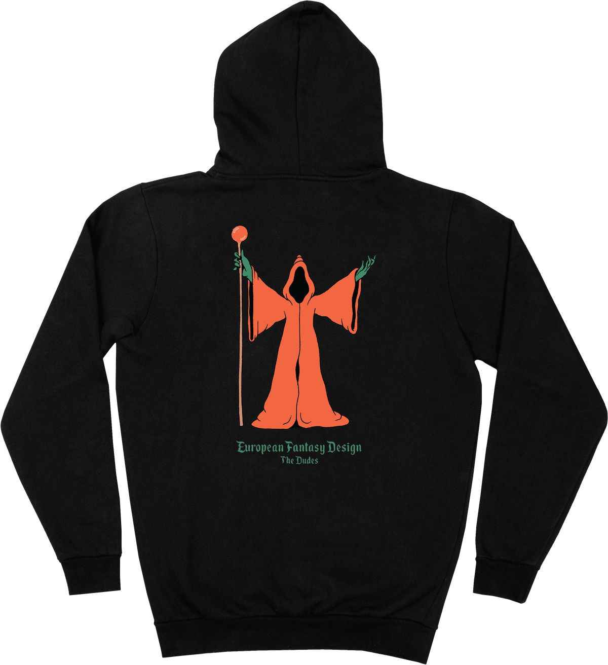 The Dudes Warlock EFD Classic Hoody - black The Dudes Warlock EFD Classic Hoody - black XXXL