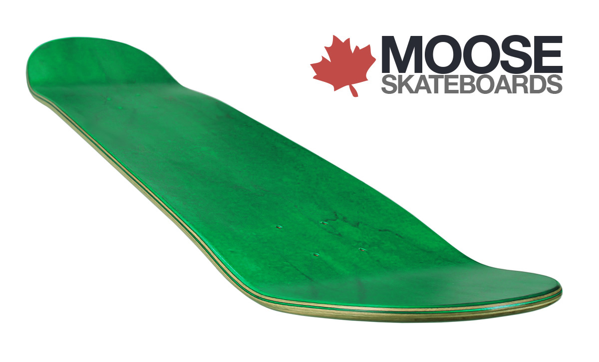 Moose Blank Skateboard Deck Hi 7.87