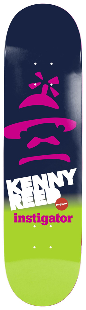 Popwar Skateboard Deck K. Reed Instigator 7,50 Popwar Skateboard Deck K. Reed Instigator 7,50