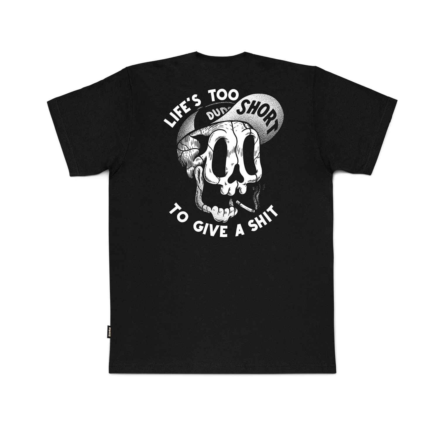The Dudes Too Short Smokes T-Shirt - black The Dudes Too Short Smokes T-Shirt - black XXXL