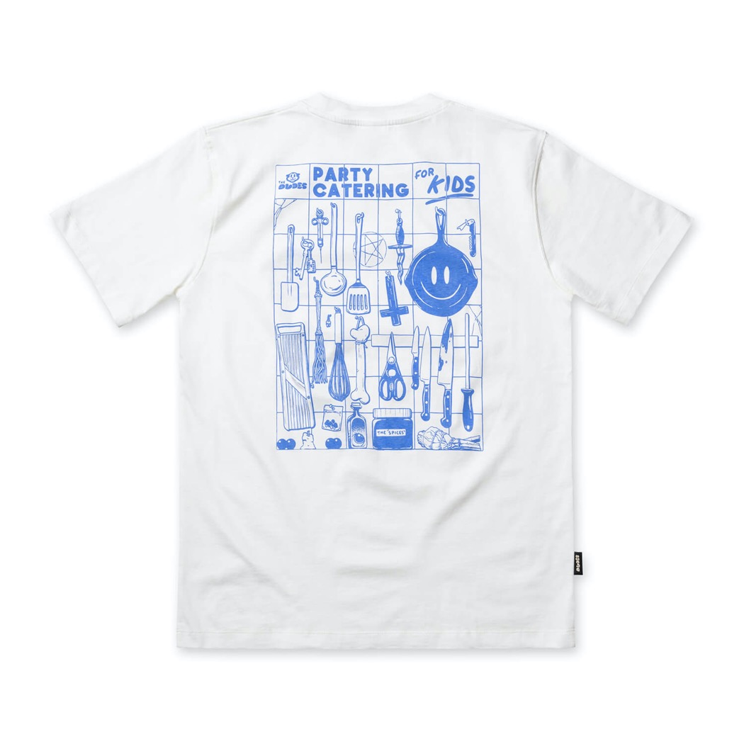 The Dudes Tiles T-Shirt - off-white XXXL
