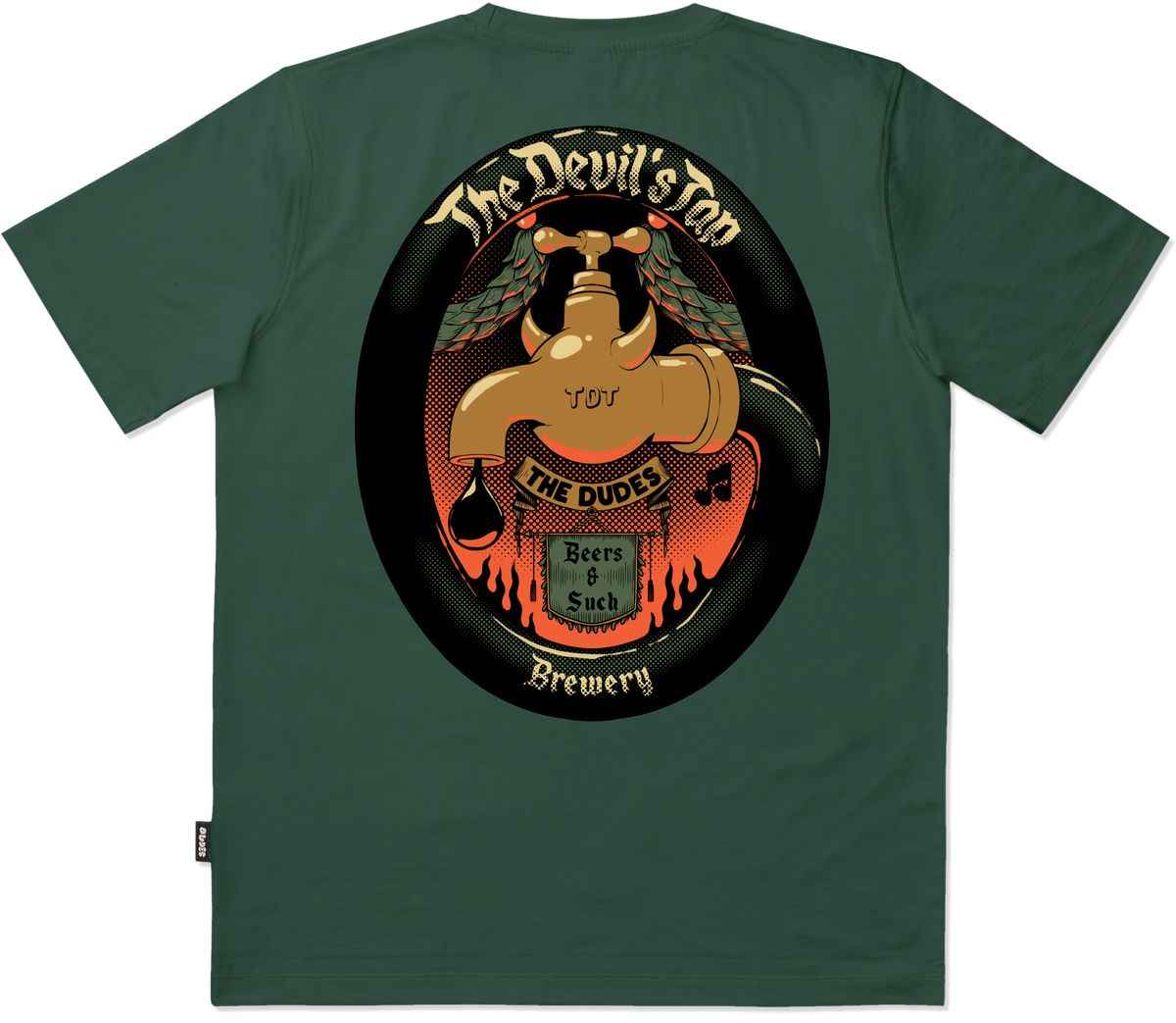 10030771-1 The Dudes The Devils Tap - bottle green XXXL