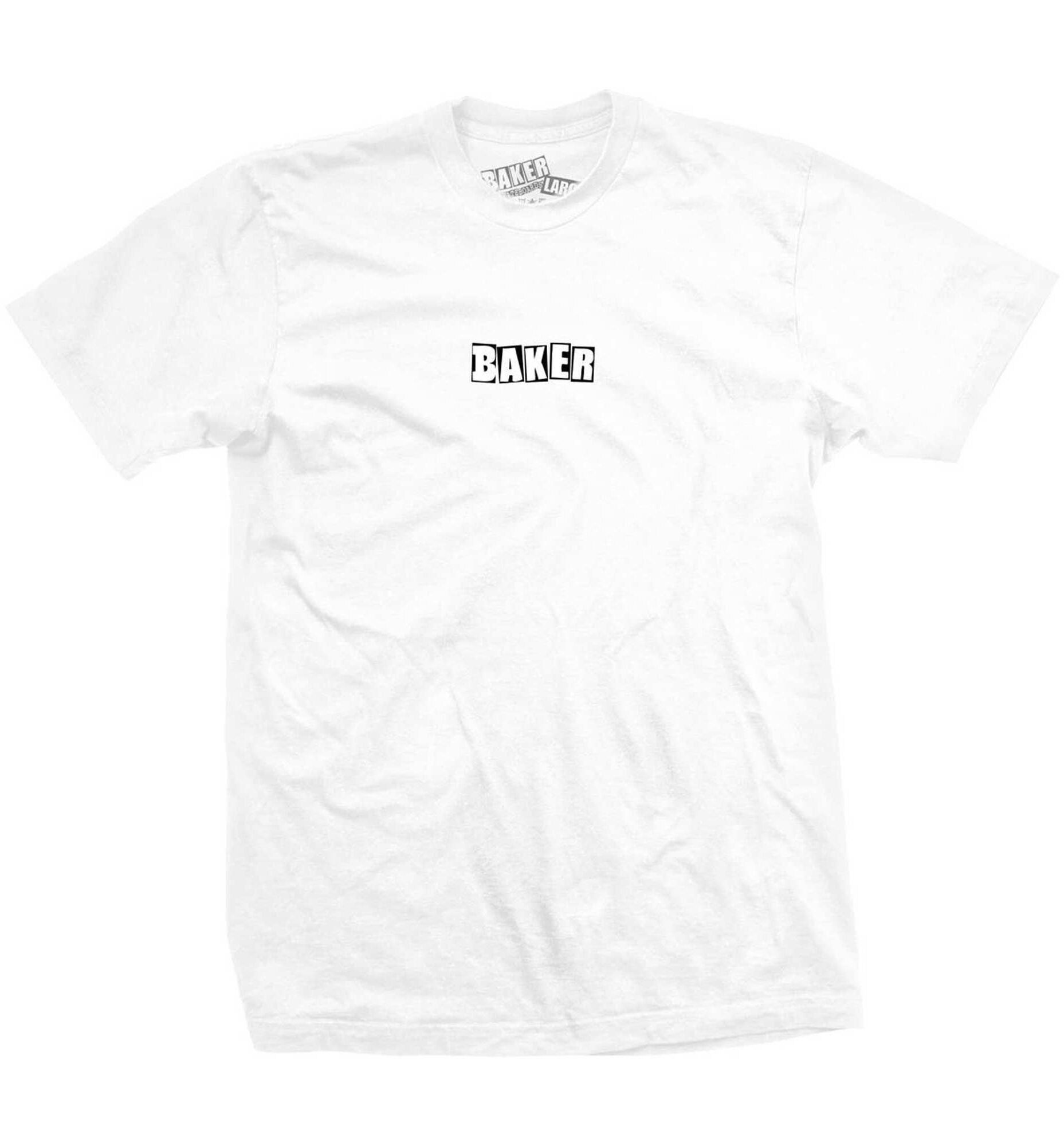 BAKER T-Shirt BRAND LOGO white BAKER T-Shirt BRAND LOGO, white XXL