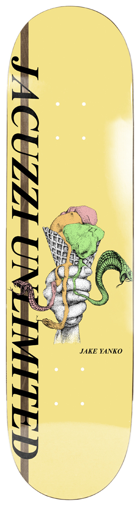 Jacuzzi Skateboard Deck Janko Venom Treat 8,75
