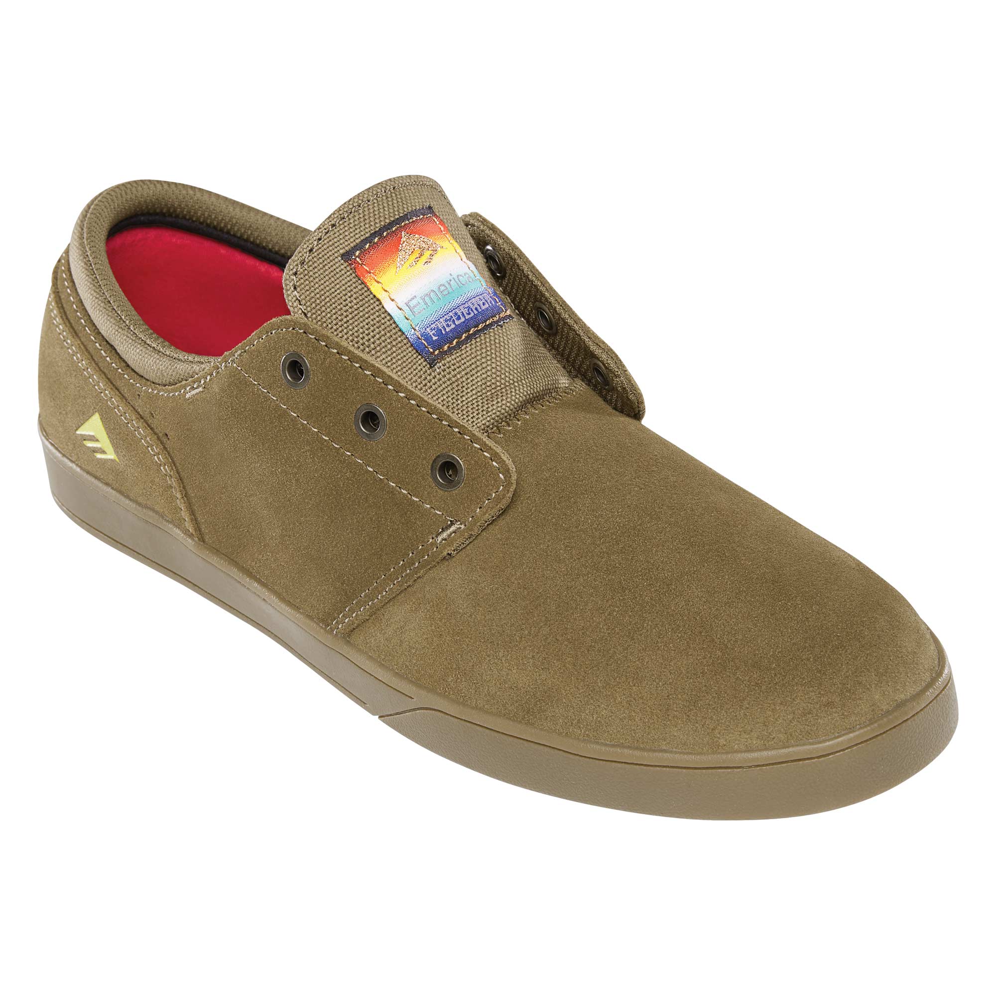EMERICA Shoe THE FIGUEROA bro/gum, brown/gum 8