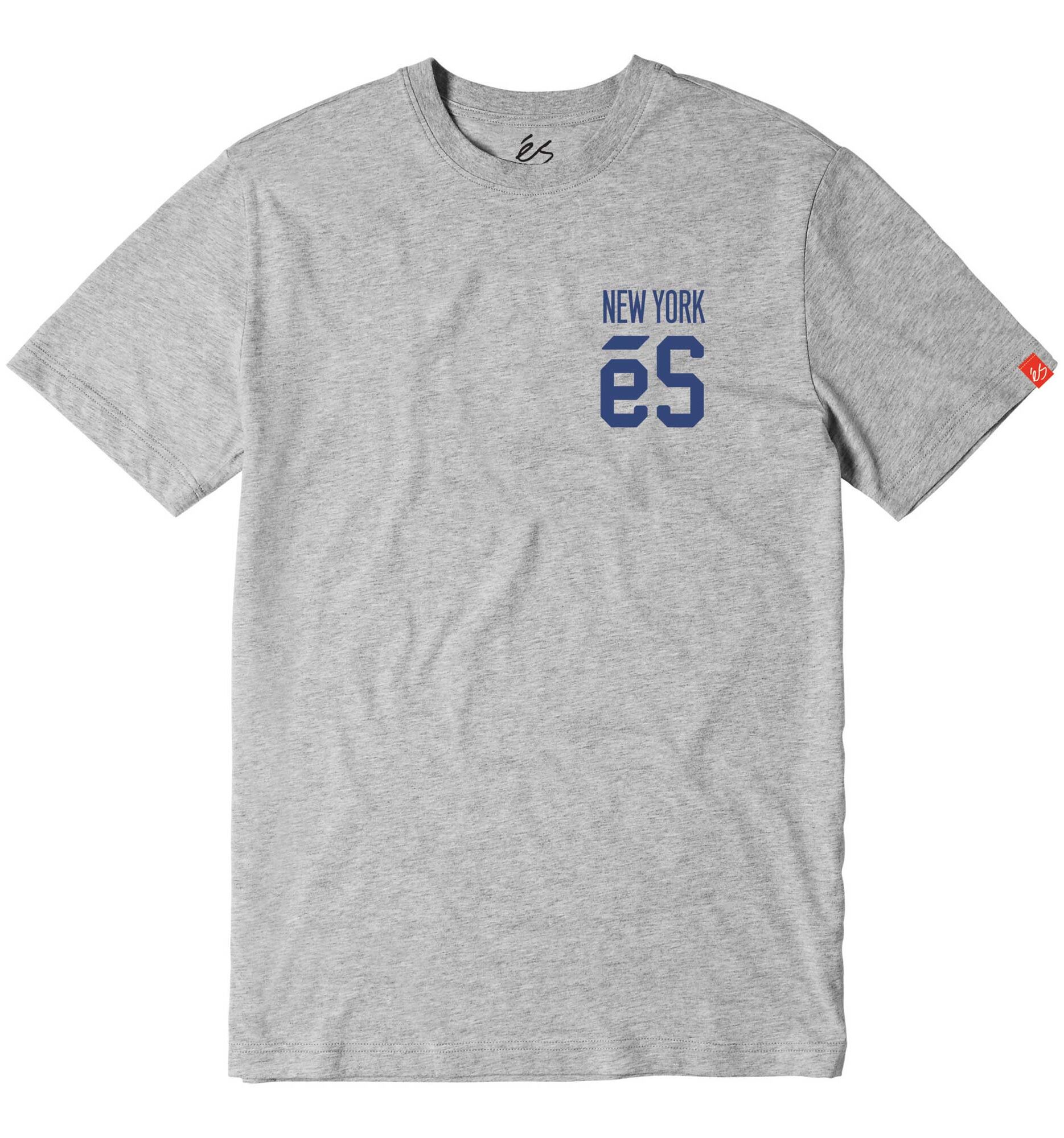 eS SKB T-Shirt NY TEE grey heather