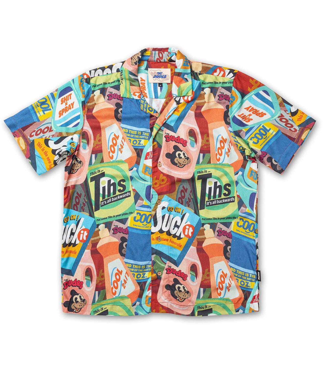 The Dudes Cleaner Hawaiian Shirt - Multicolor XS The Dudes Cleaner Hawaiian Shirt - Multicolor XXXL