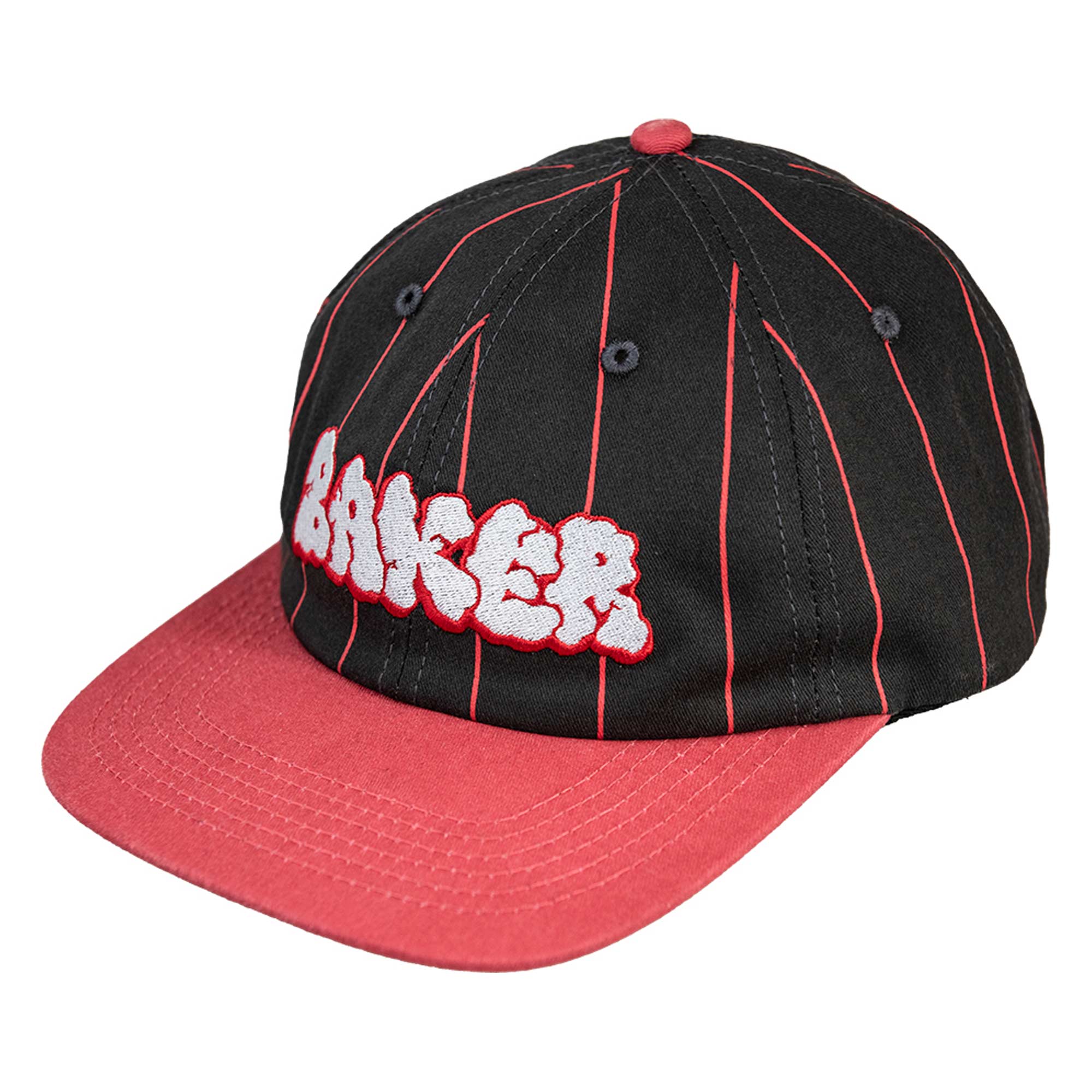 BAKER Cap BUBBLE PIN Snapback, black/red BAKER Cap BUBBLE PIN Snapback, black/red