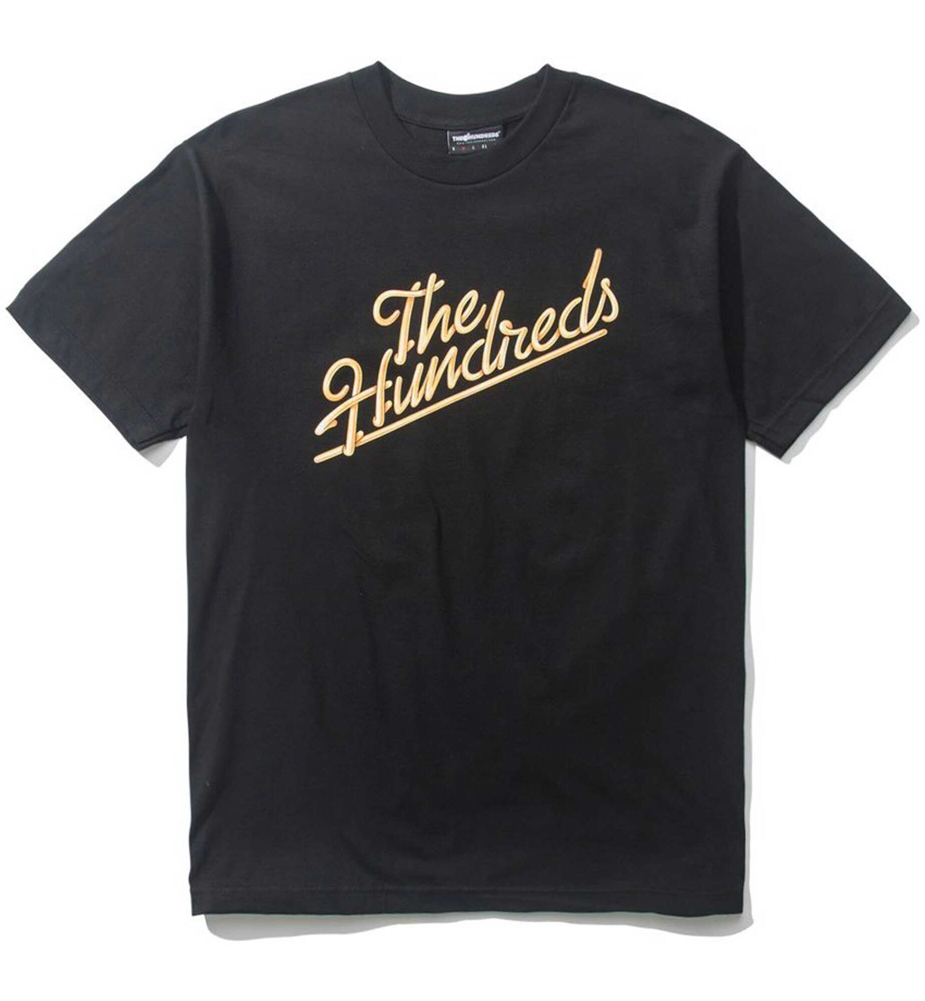 THE HUNDREDS T-Shirt MODESTO SLANT black THE HUNDREDS T-Shirt MODESTO SLANT, black M