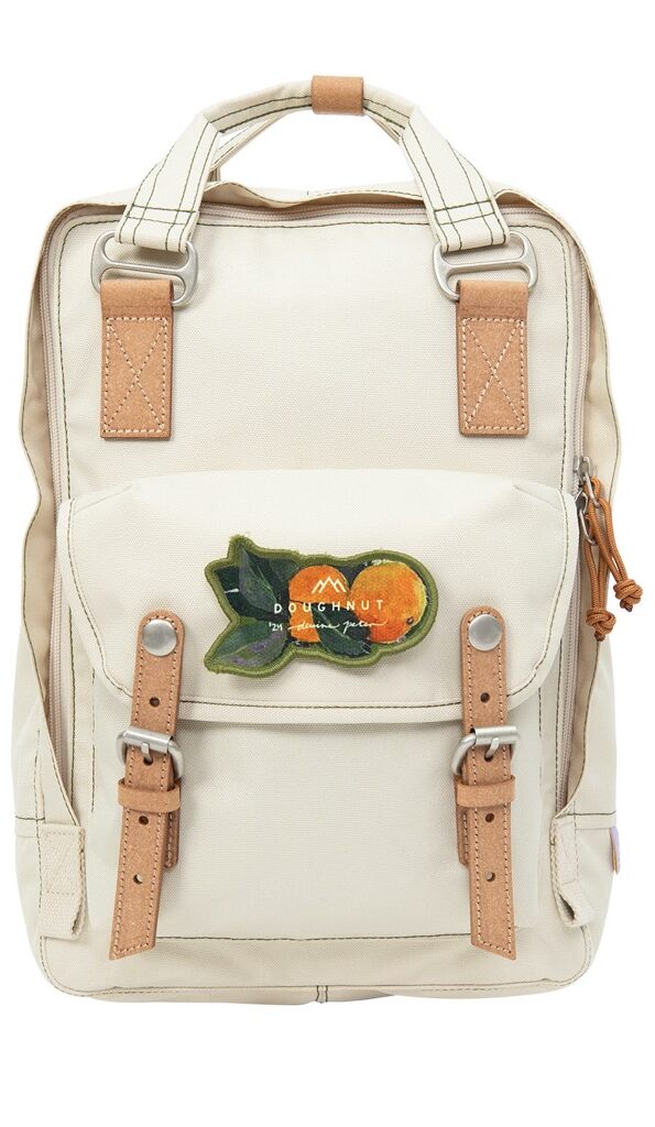 Doughnut Macaroon Denise Peter Series Rucksack - stone
