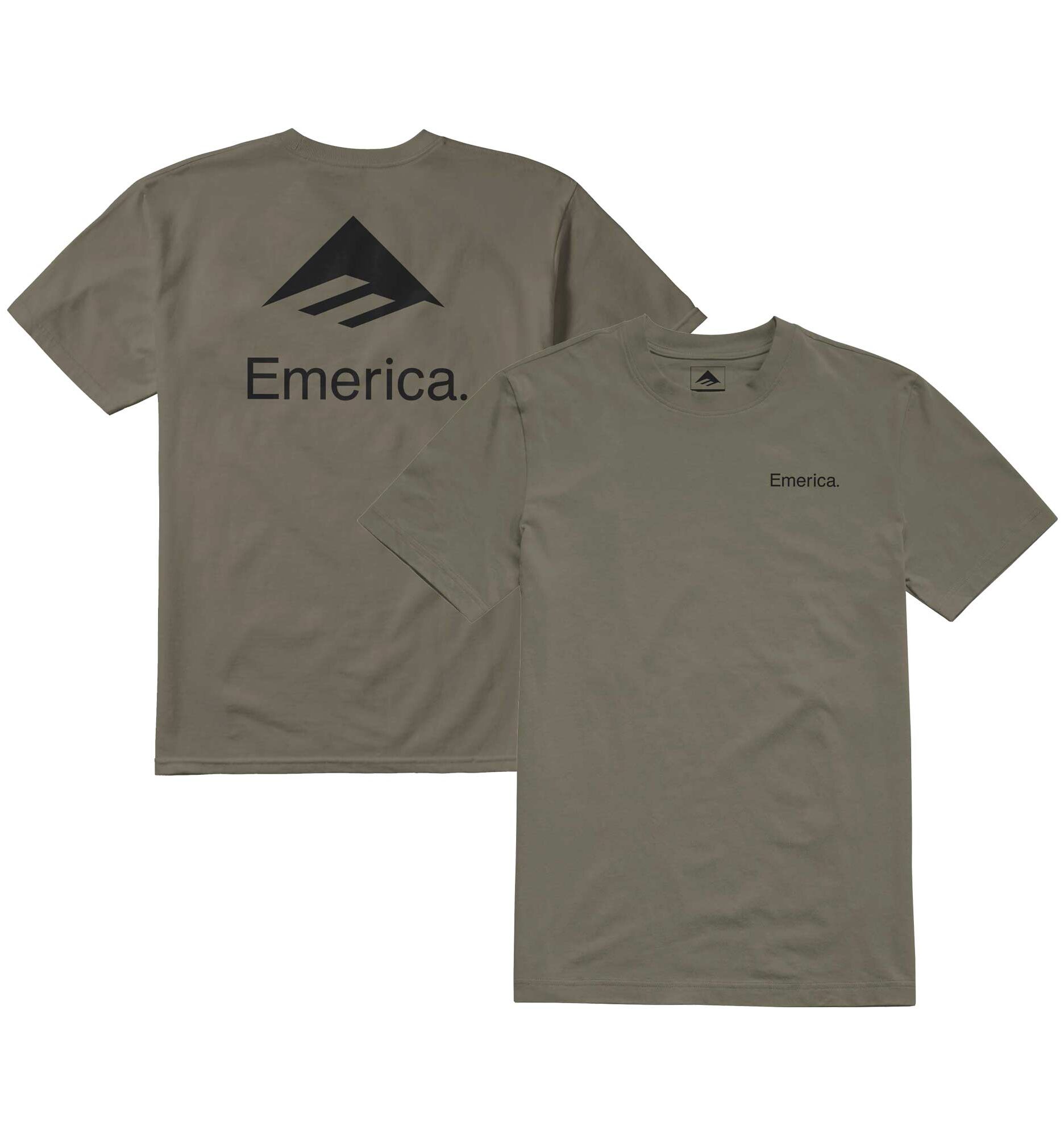 EMERICA T-Shirt LOCKUP S/S, moss XXL