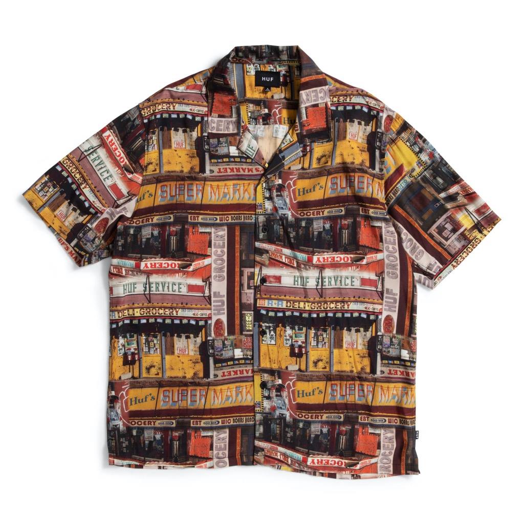 HUF Corner Store Resort Shirt - multi XXL