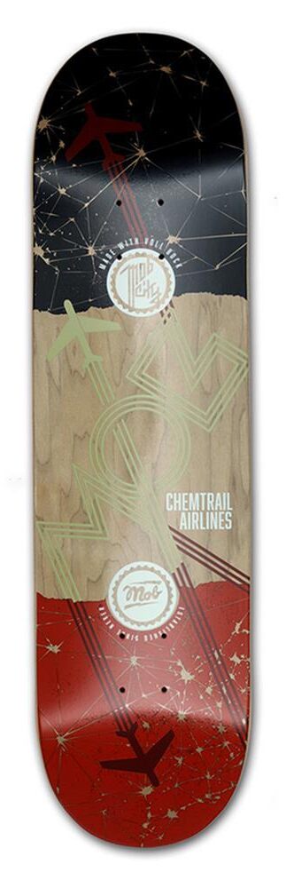 MOB Skateboards Airlines Deck - 8.5 MOB Skateboards Airlines Deck - 8.5