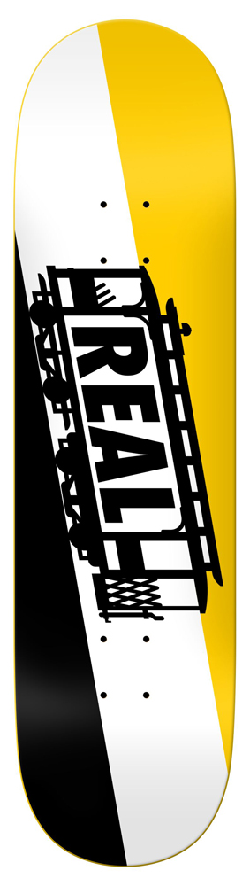 Real Skateboard Deck Team Trolley 8,50 Real Skateboard Deck Team Trolley 8,50