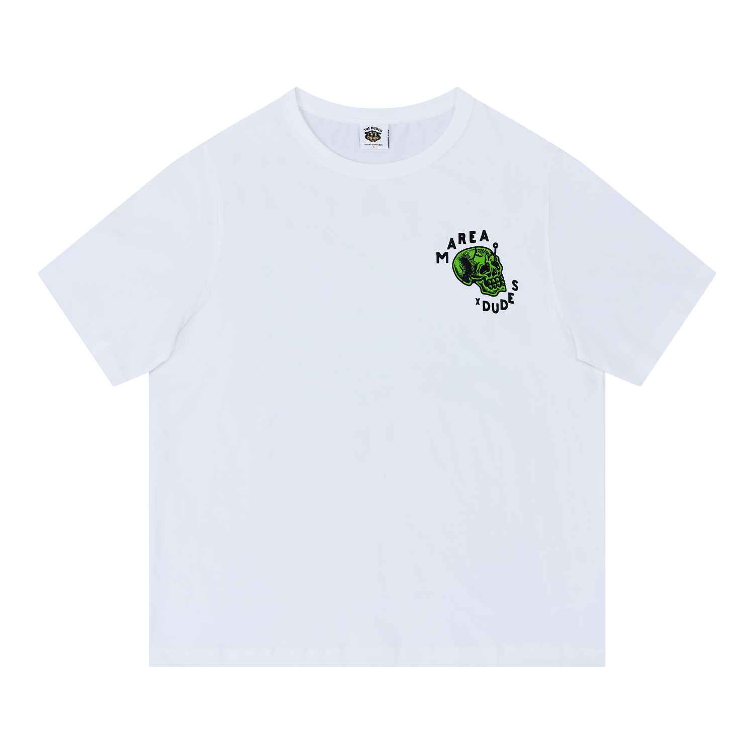 The Dudes Marea Pescador Pescado T-Shirt - white XXXL
